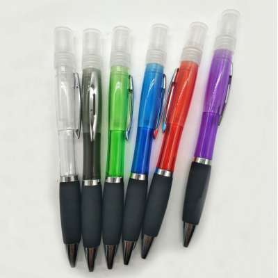 Hot sale plastic pen with sprayer