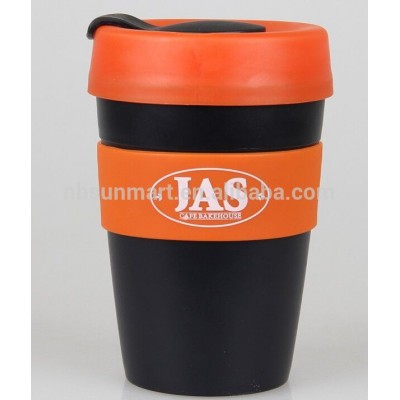 Coffee Mug for Travel with Sleeve Flip Lid