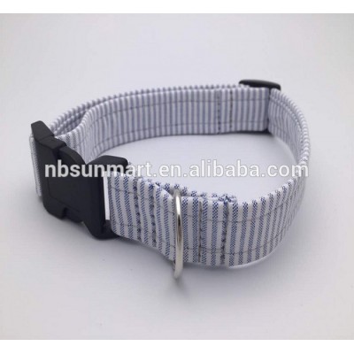 Pet Supplies Custom Color PP Material Dog Collar With Plastic Buckle in Stock